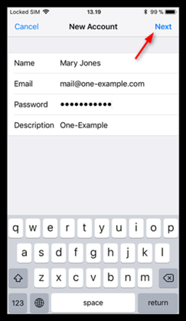 IMAP iPhone 11 (iOS) Email Set-up Instructions 