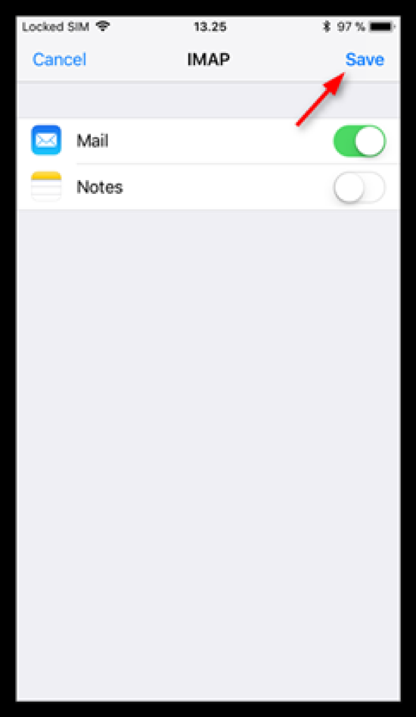IMAP iPhone 11 (iOS) Email Set-up Instructions 