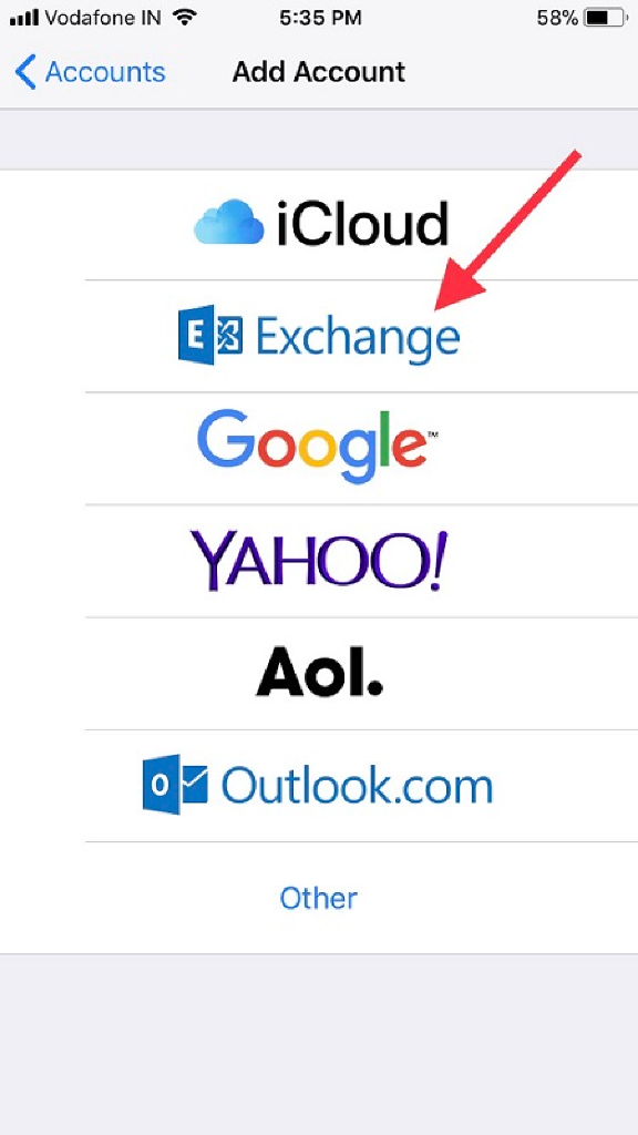 iPhone and iPad Exchange Email Set-up